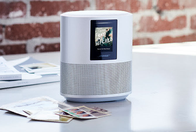 A smart Bose Home Speaker 500